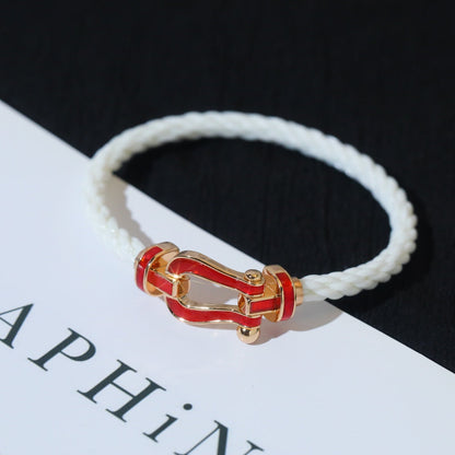 [Together Jewelry]FORCE 10 WHITE TEXTILE DIAMOND PAVED