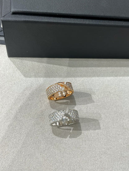 [Together Jewelry]LIENS EVIDENCE  DIAMOND PAVED RING