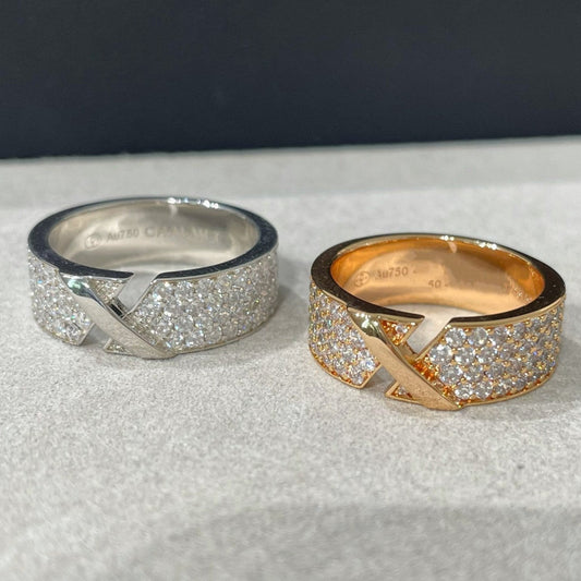 [Together Jewelry]LIENS EVIDENCE  DIAMOND PAVED RING