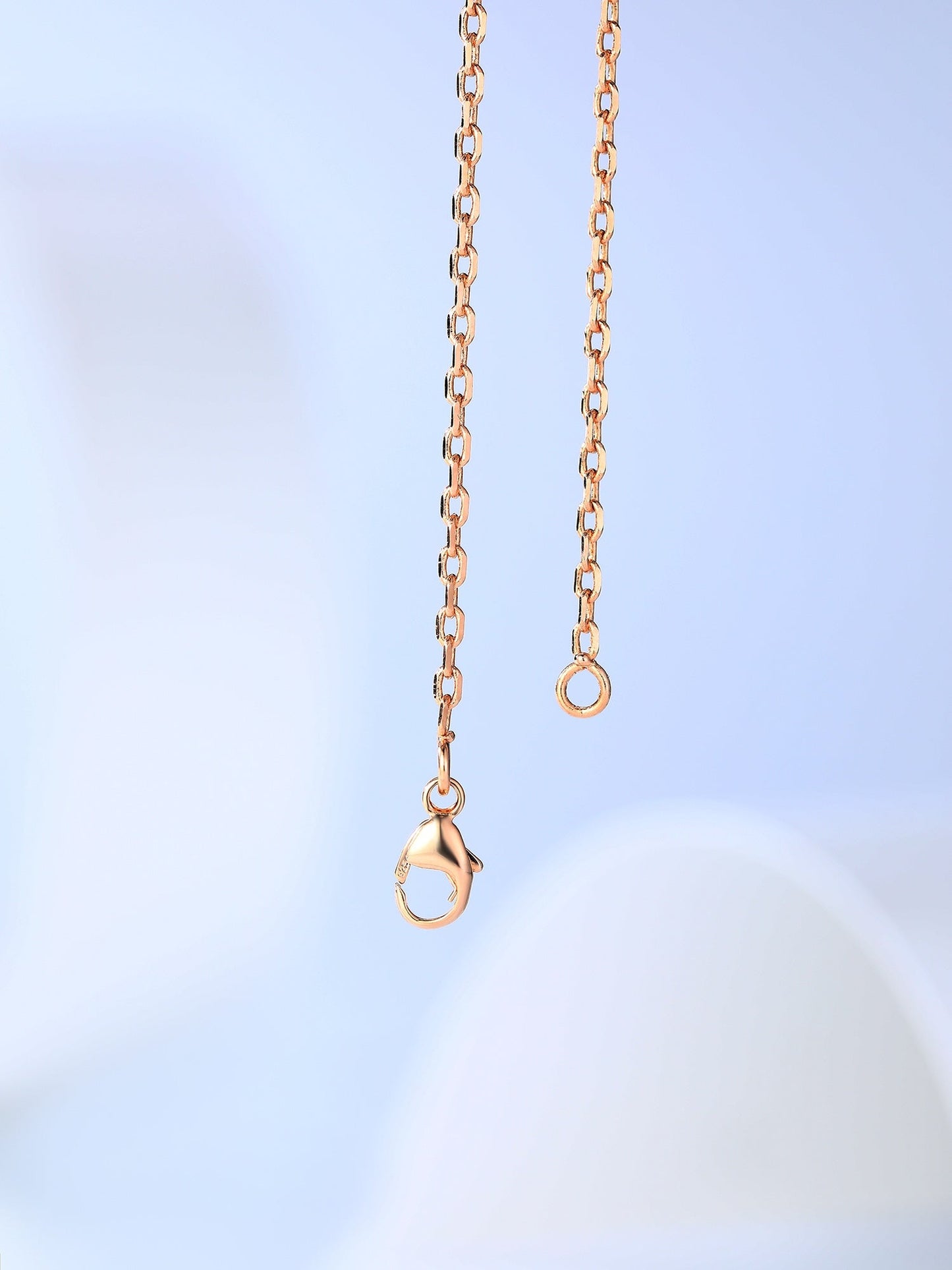[Together Jewelry]H CAGE PINK GOLD NECKLACE