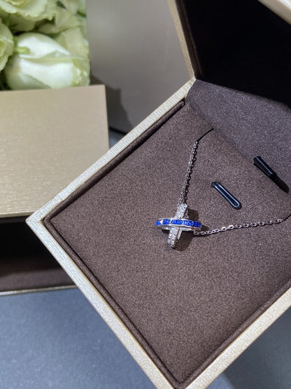 [Together Jewelry]LIENS DIAMOND SILVER NECKLACE
