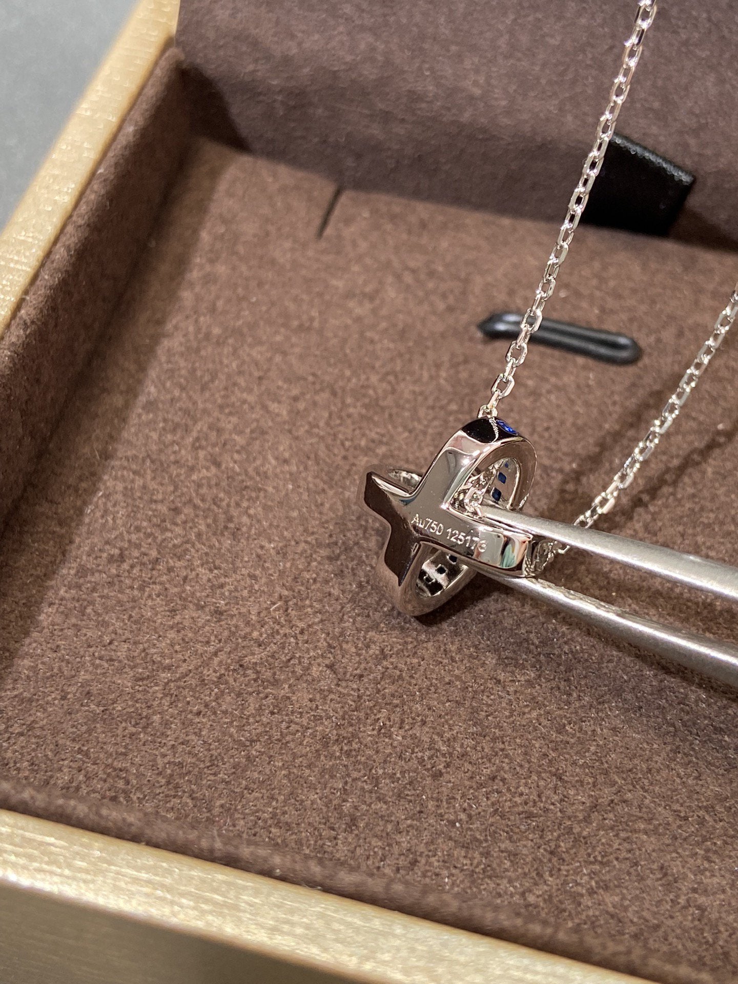 [Together Jewelry]LIENS DIAMOND SILVER NECKLACE
