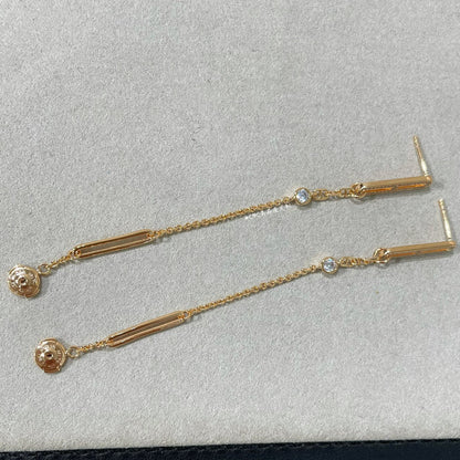 [Together Jewelry]CHAINE CHAOS DIAMOND DROP EARRINGS