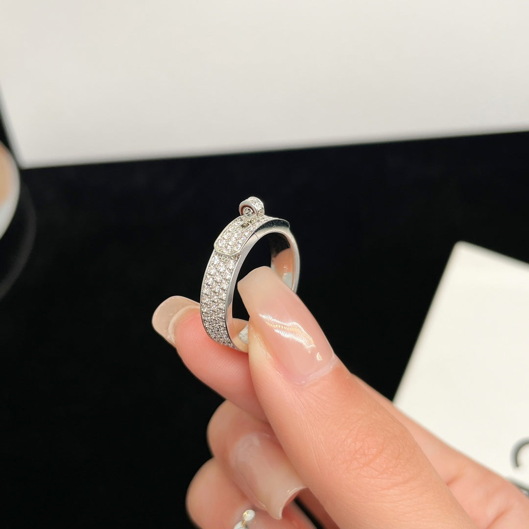[Together Jewelry]KELLY SILVER DIAMOND RING