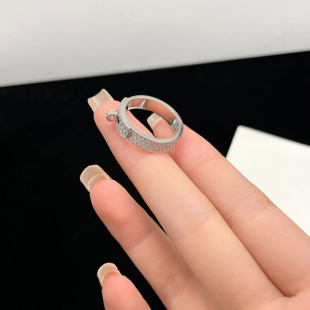 [Together Jewelry]KELLY SILVER DIAMOND RING