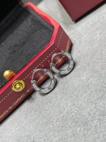 [Together Jewelry]LOVE DIAMOND EARRINGS