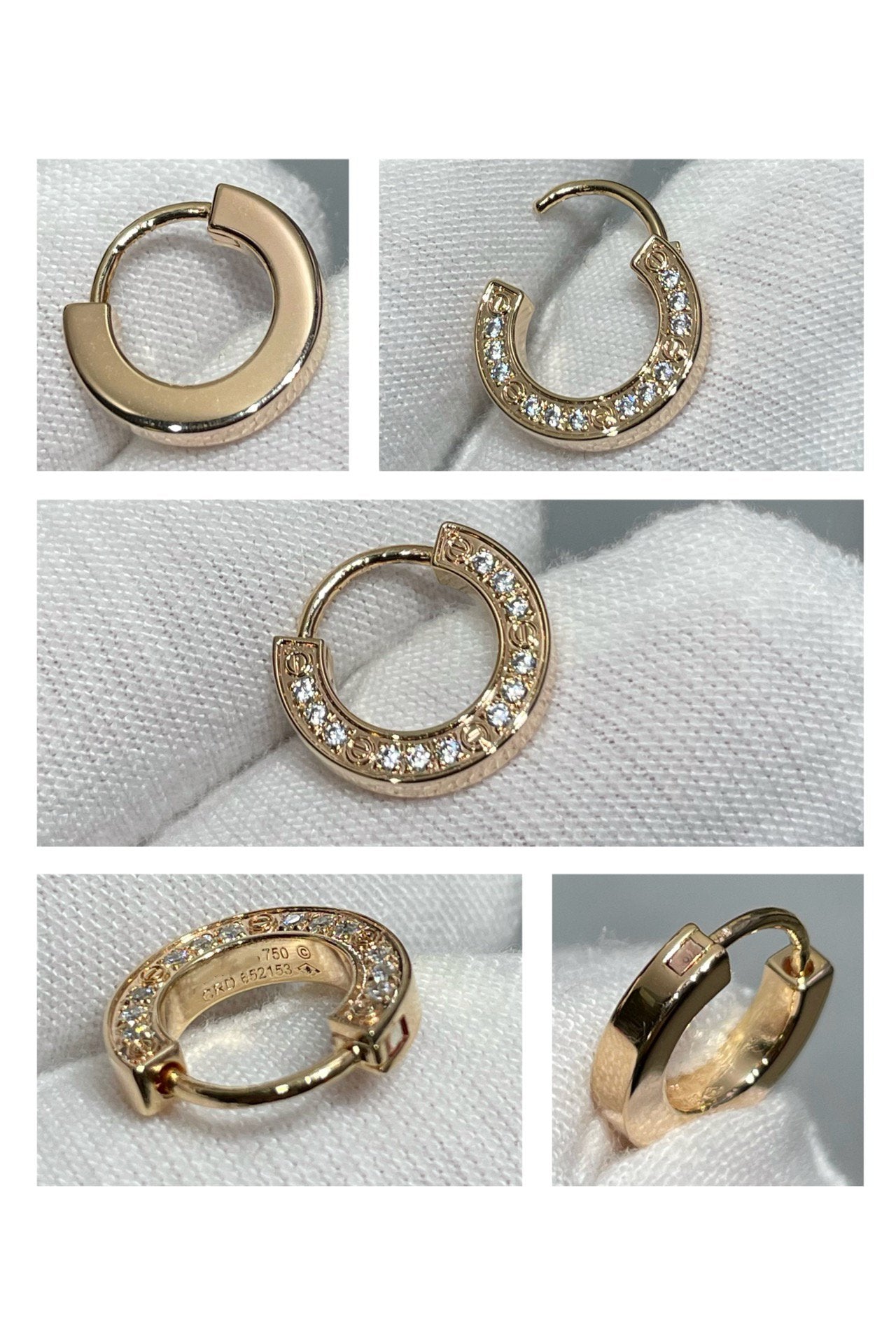[Together Jewelry]LOVE DIAMOND EARRINGS