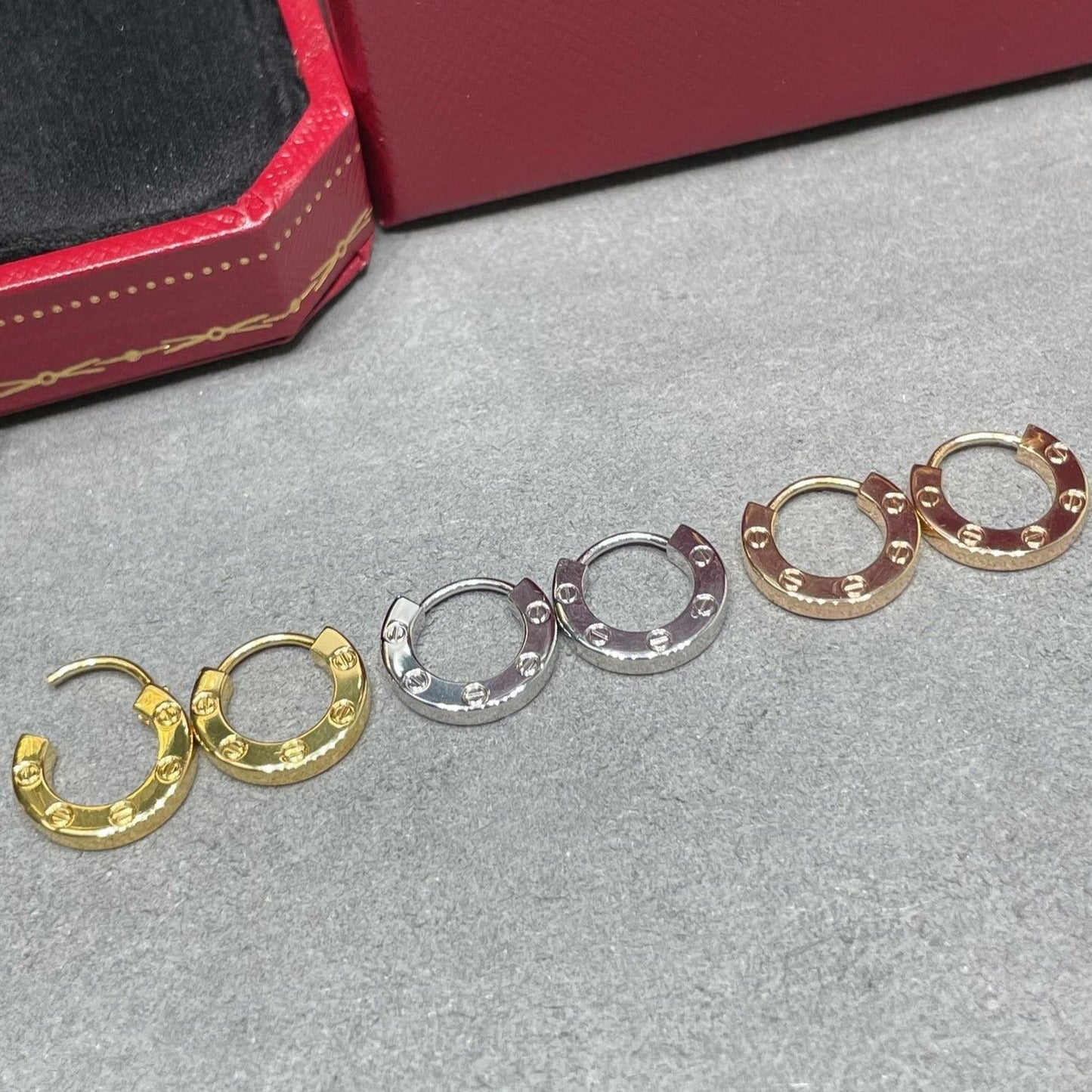 [Together Jewelry]LOVE MINI EARRINGS