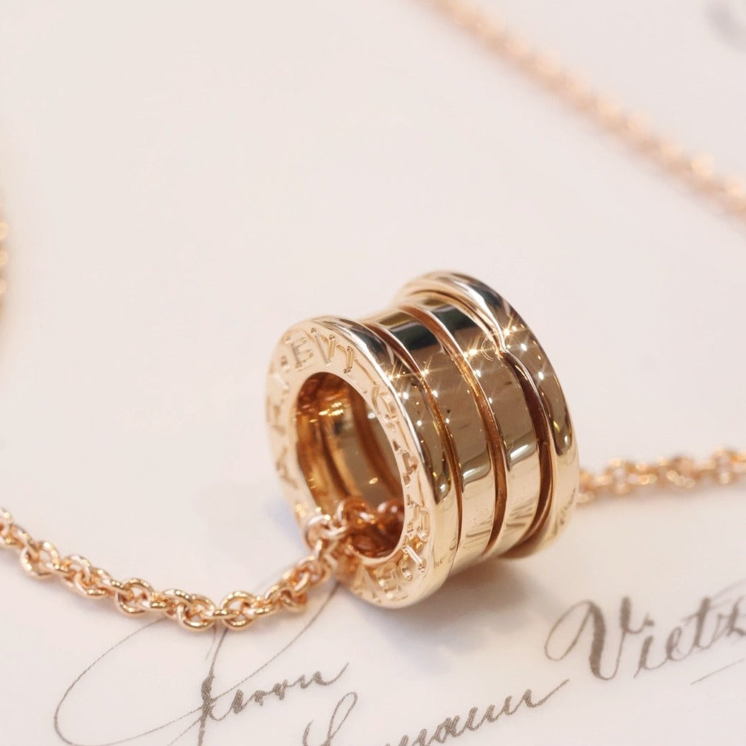 [Together Jewelry]ZERO 1 PINK GOLD NECKLACE