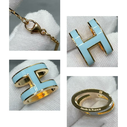 [Together Jewelry]POP H SKY BLUE NECKLACE