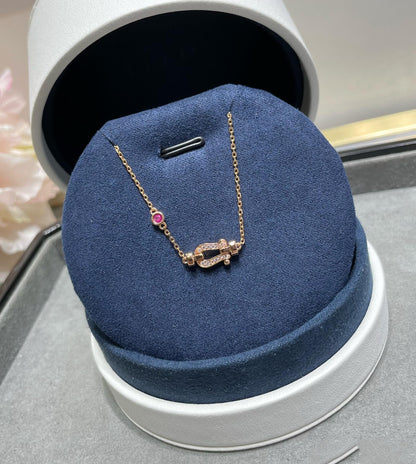 [Together Jewelry]FORCE 10 DIAMOND CHAIN LINK PINK GOLD BRACELET