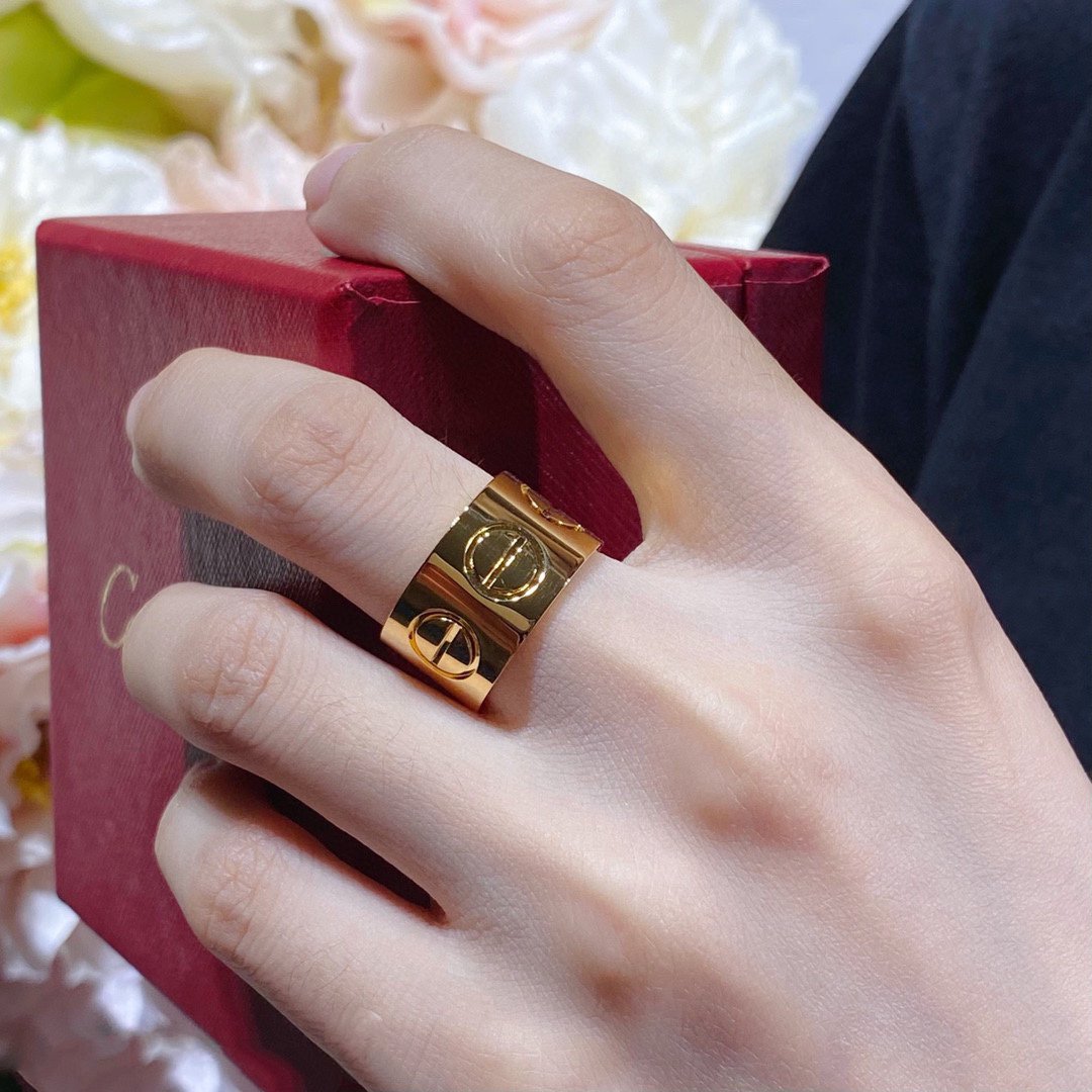 [Together Jewelry]LOVE 11MM LARGE RING