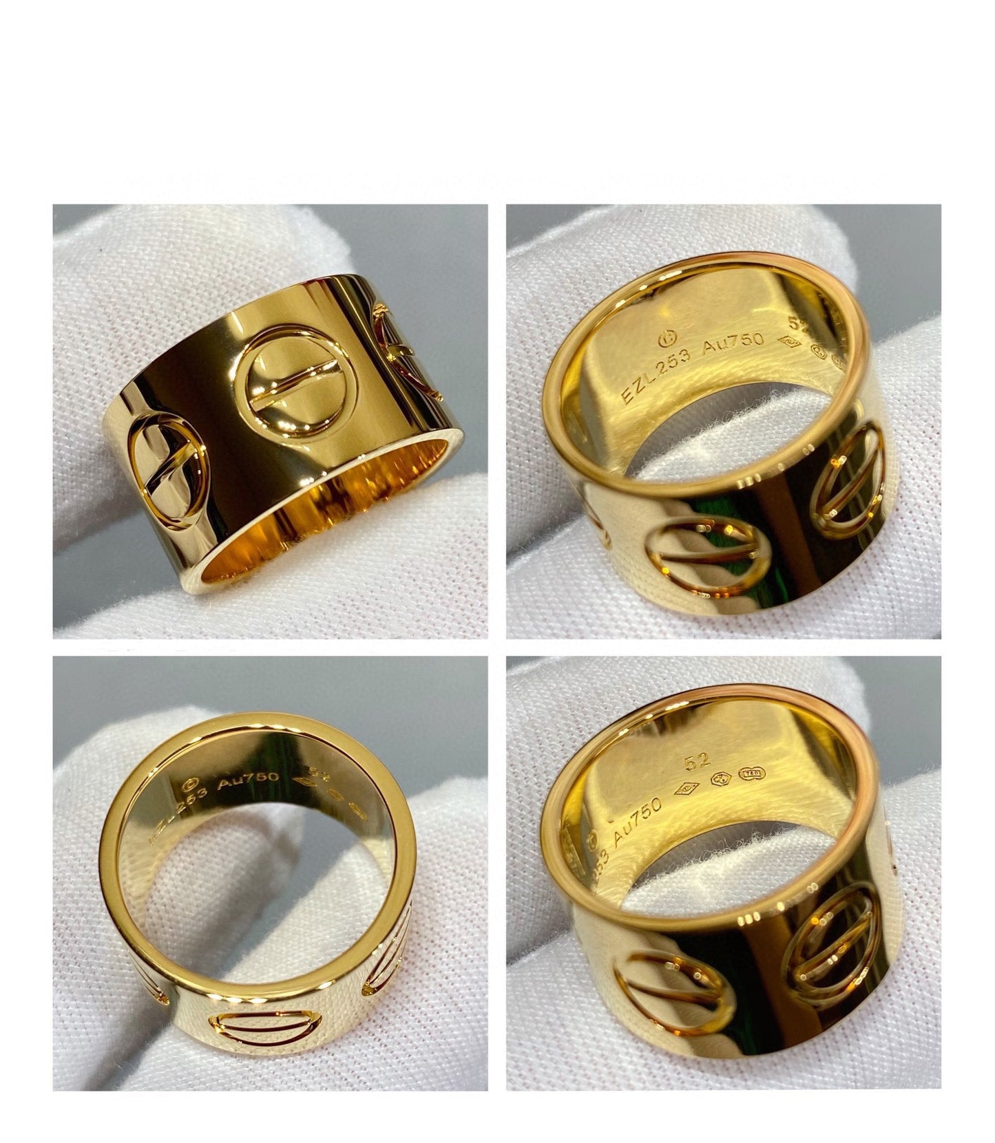 [Together Jewelry]LOVE 11MM LARGE RING