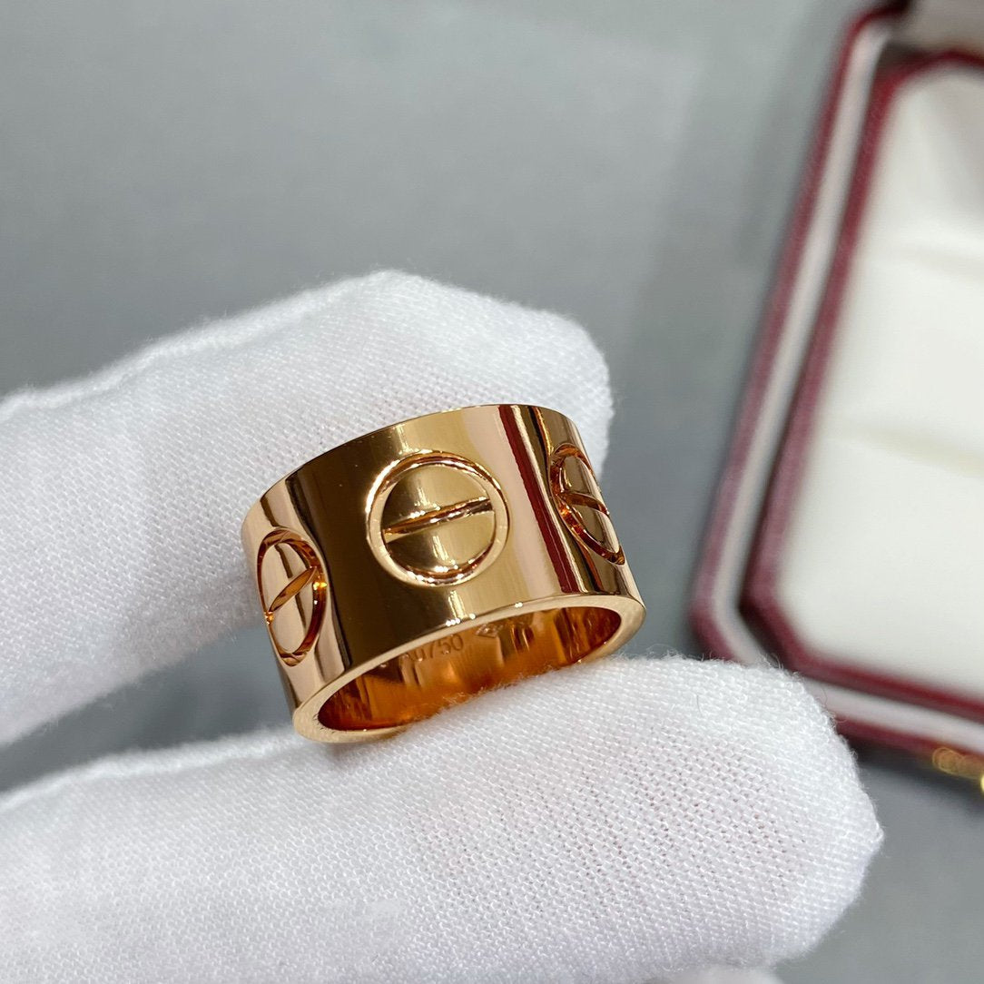 [Together Jewelry]LOVE 11MM LARGE RING