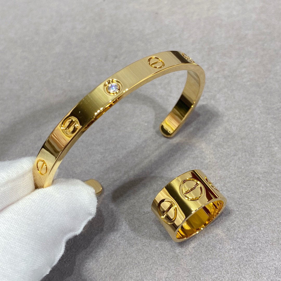 [Together Jewelry]LOVE 11MM LARGE RING
