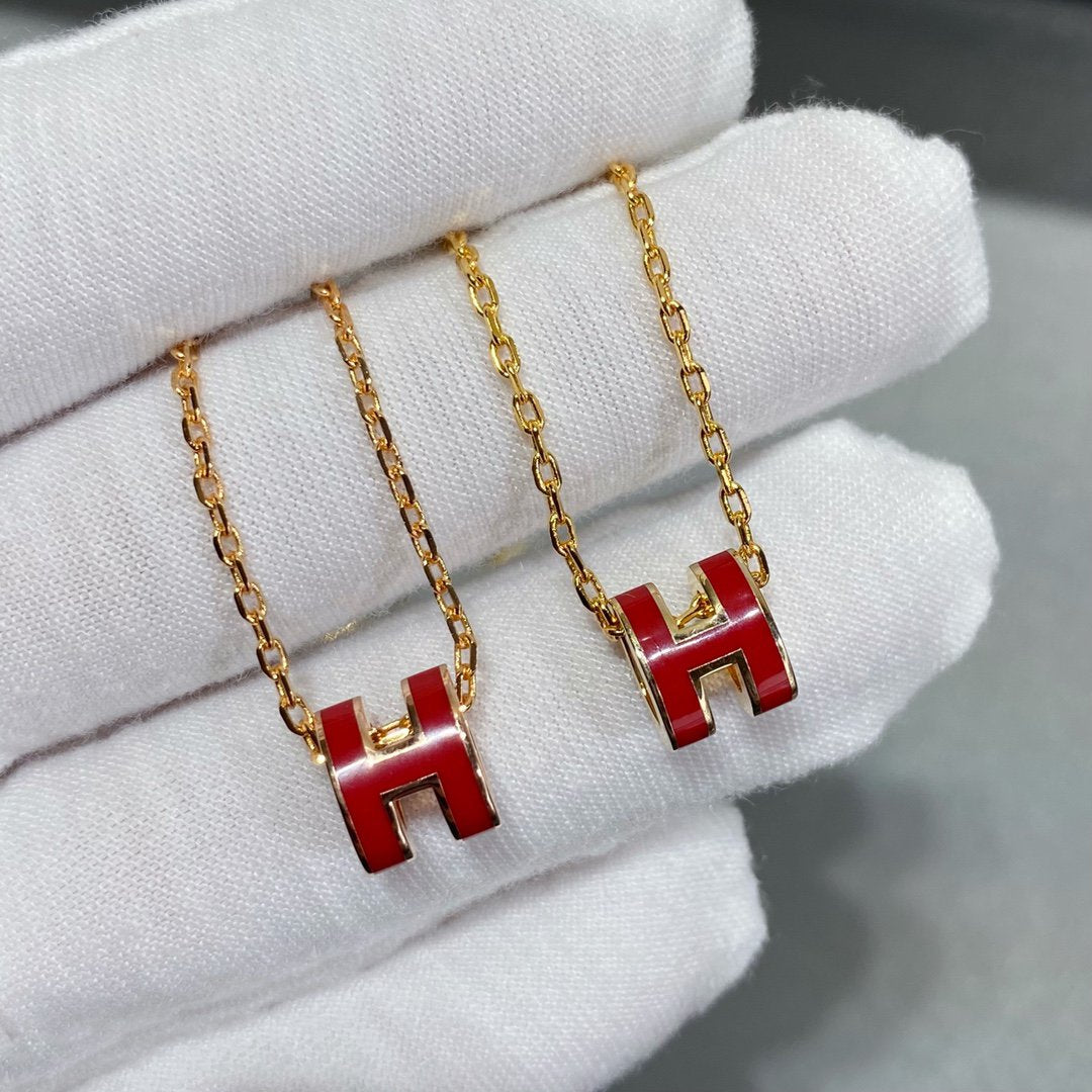 [Together Jewelry]MINI POP H NECKLACE