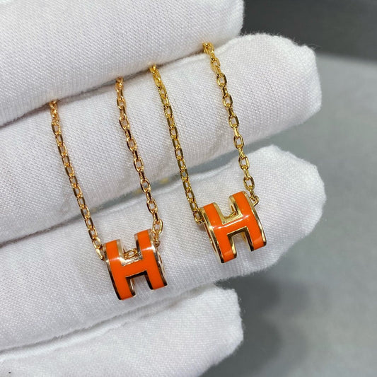 [Together Jewelry]MINI POP H NECKLACE