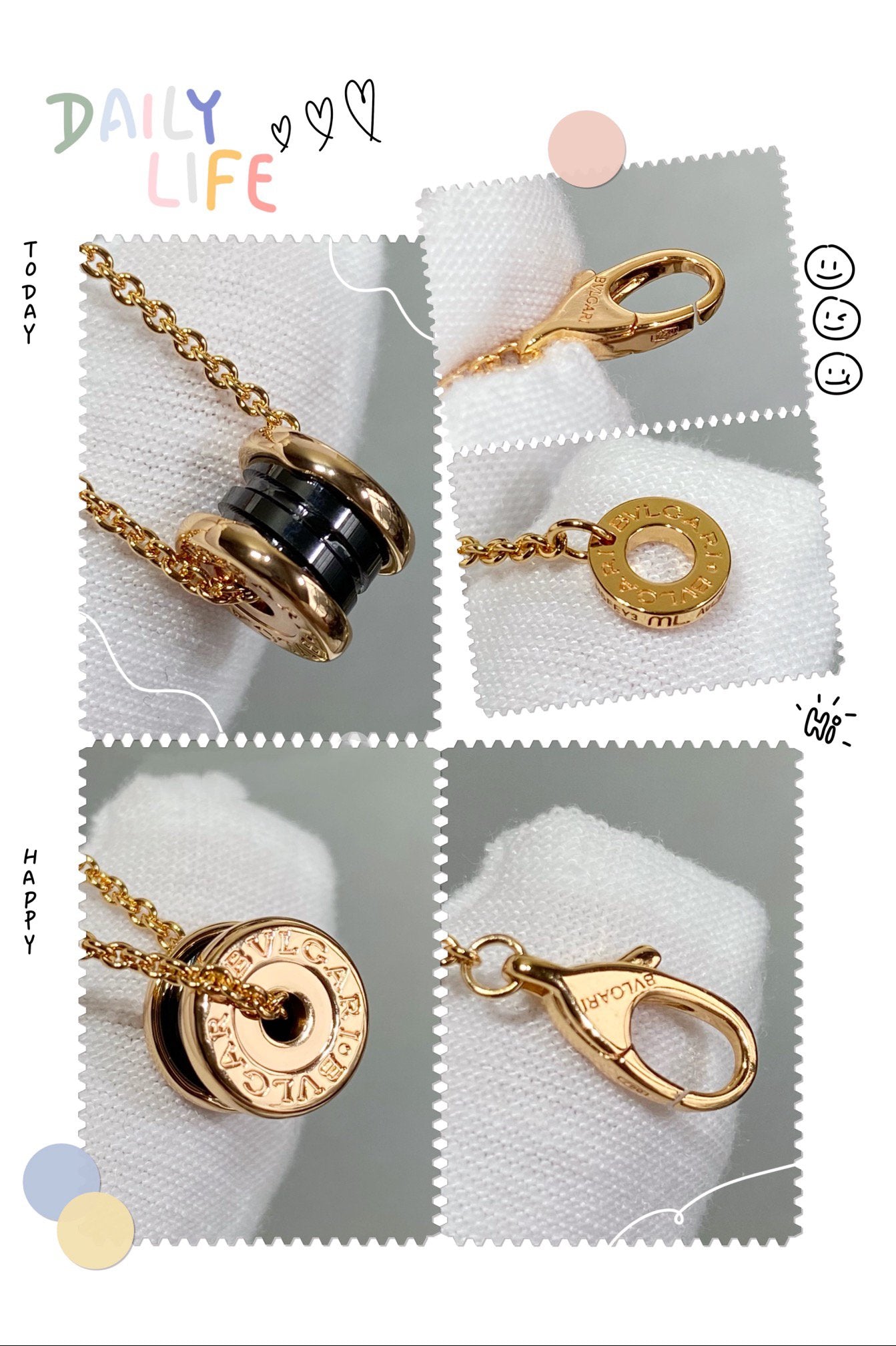 [Together Jewelry]ZERO 1 CERAMIC MINI NECKLACE