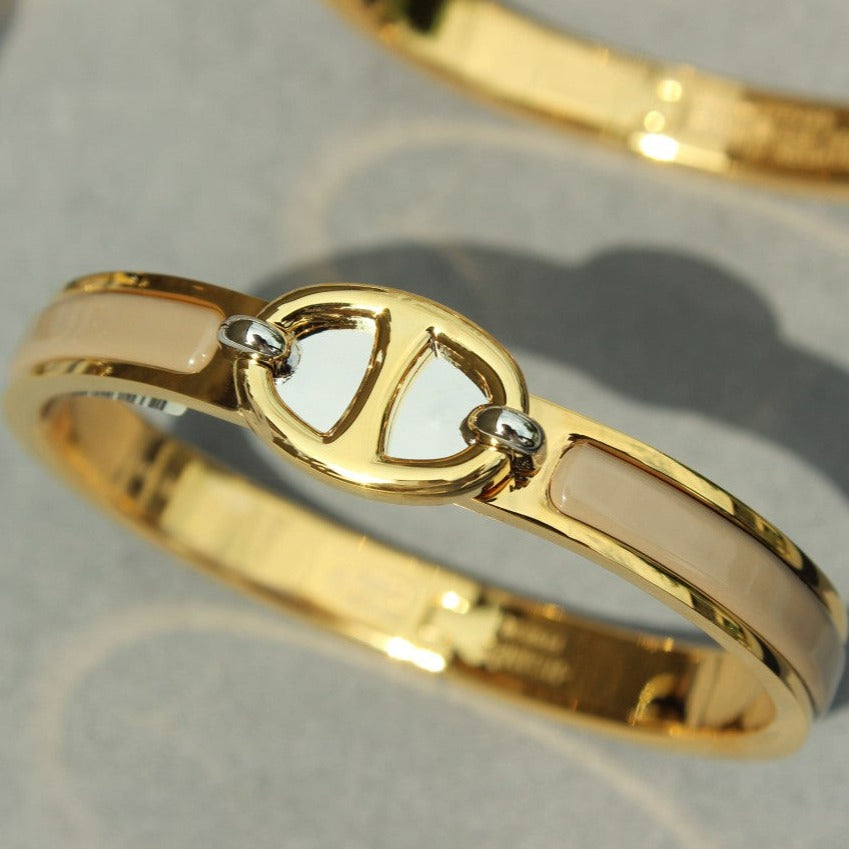 [Together Jewelry]CLIC CHAINE GOLD BRACELET