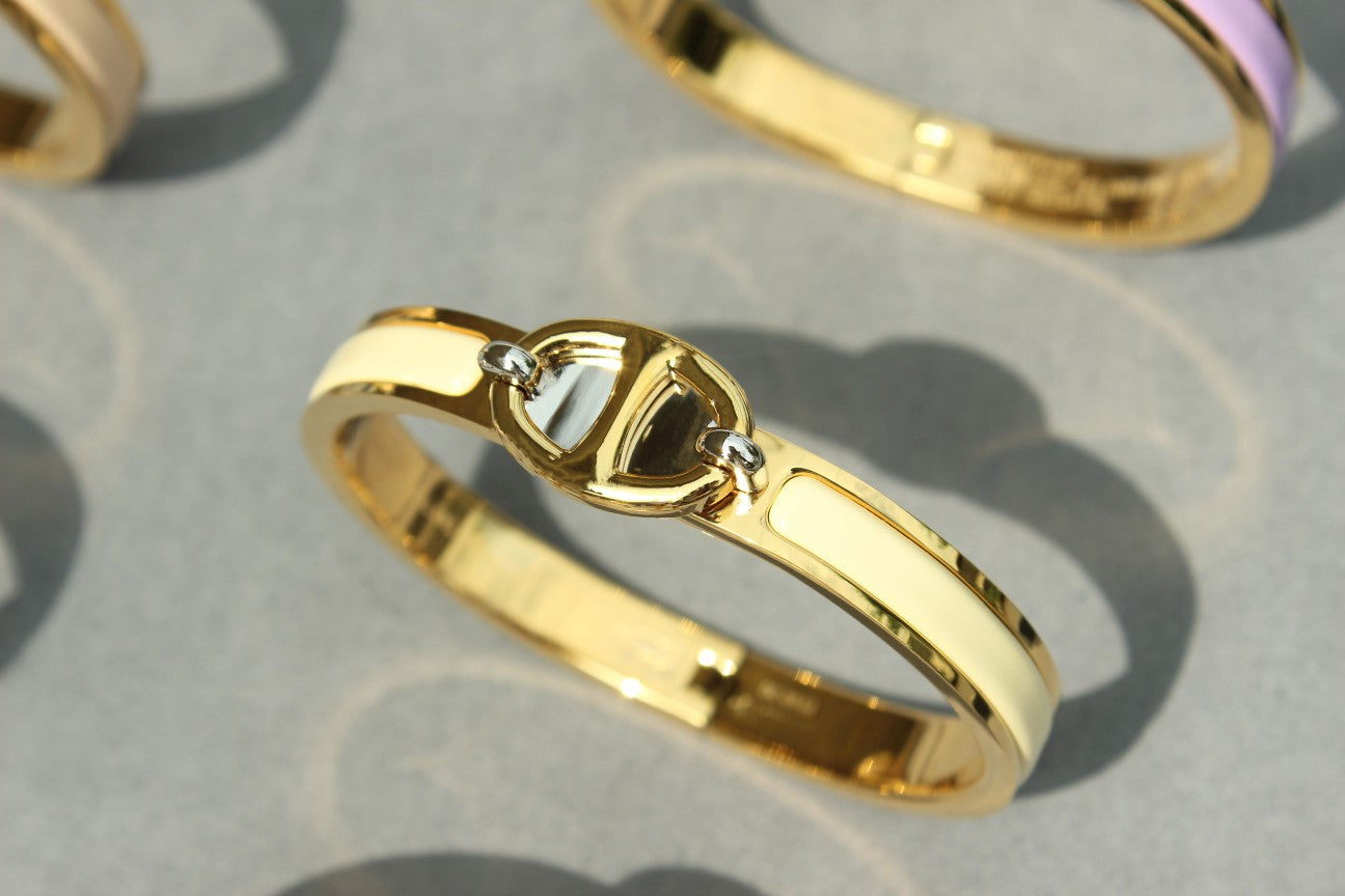 [Together Jewelry]CLIC CHAINE GOLD BRACELET