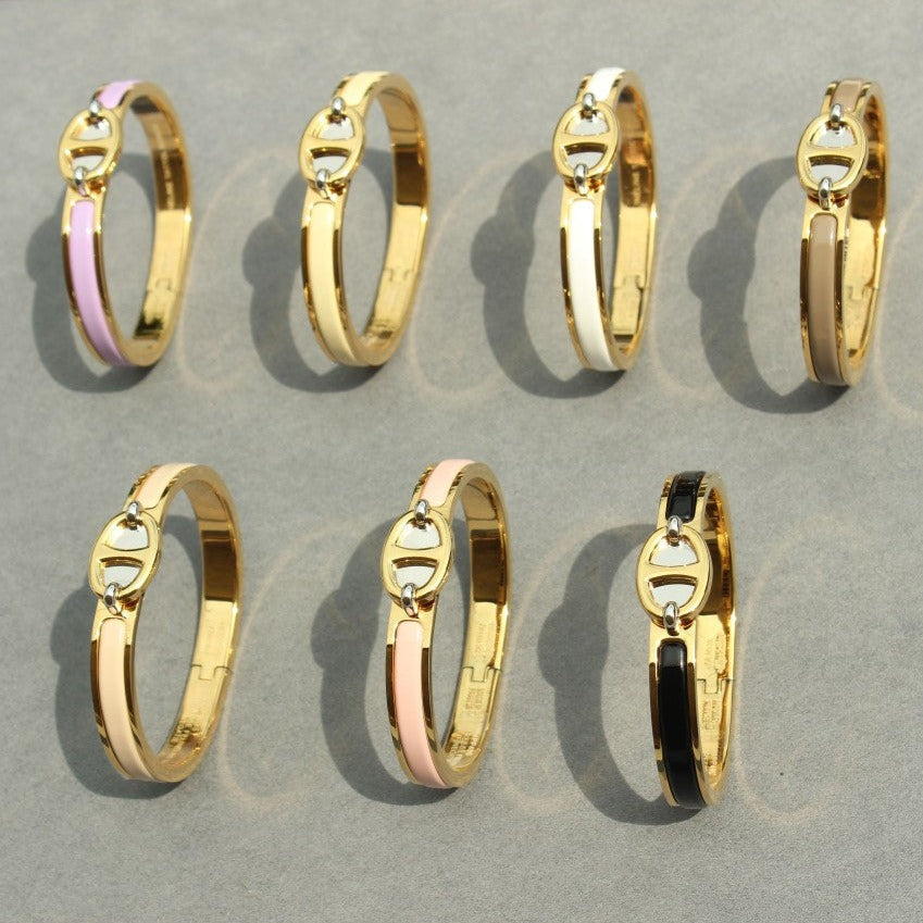 [Together Jewelry]CLIC CHAINE GOLD BRACELET