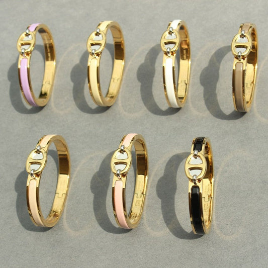 [Together Jewelry]CLIC CHAINE GOLD BRACELET