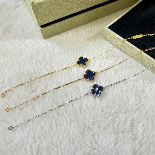[Together]CLOVER 1 MOTIF PIETERSITE BRACELET