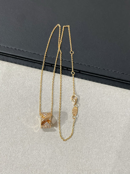 [Together Jewelry]LIENS EVIDENCE DIAMOND PAVED NECKLACE