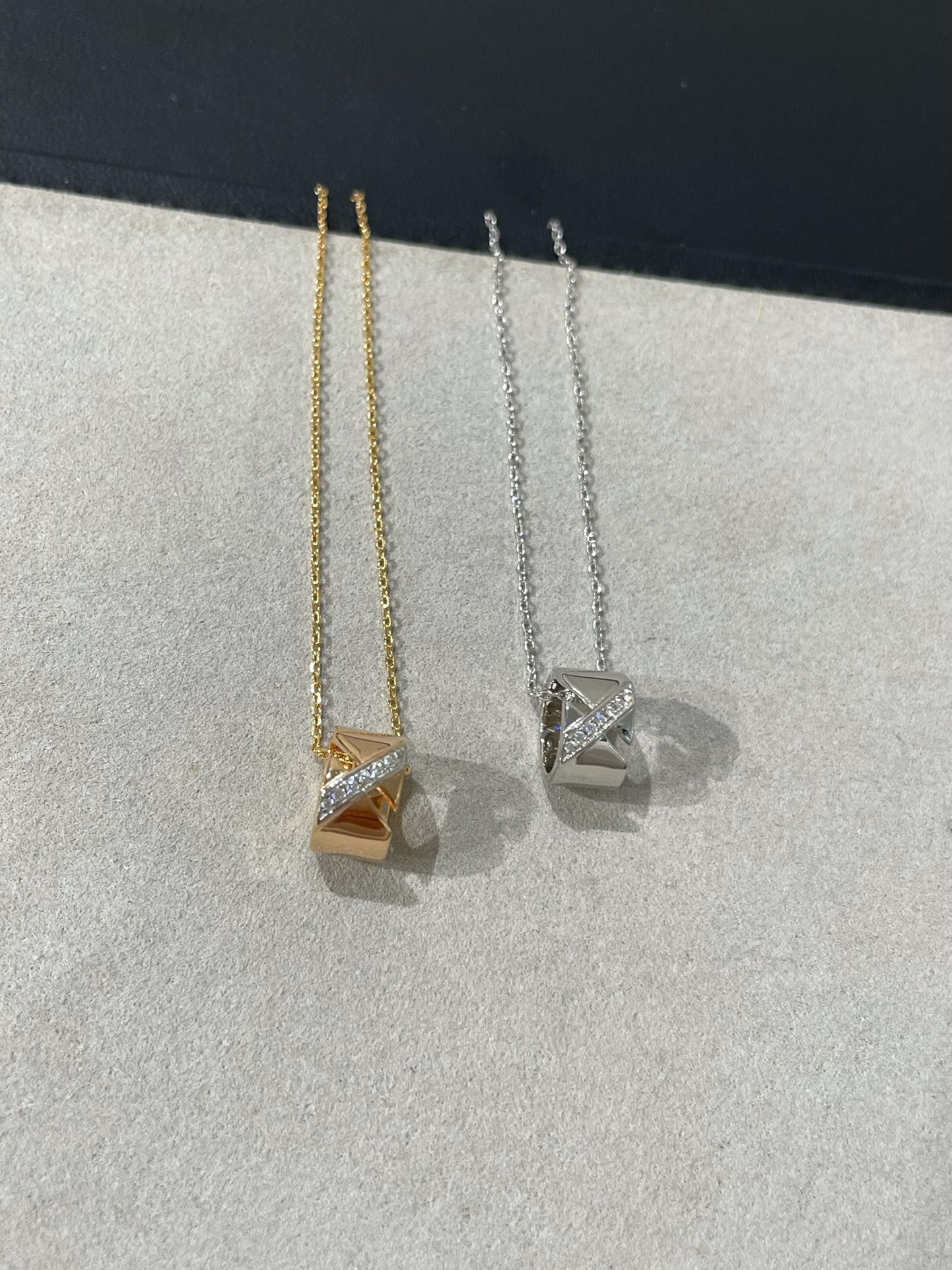 [Together Jewelry]LIENS EVIDENCE DIAMOND NECKLACE