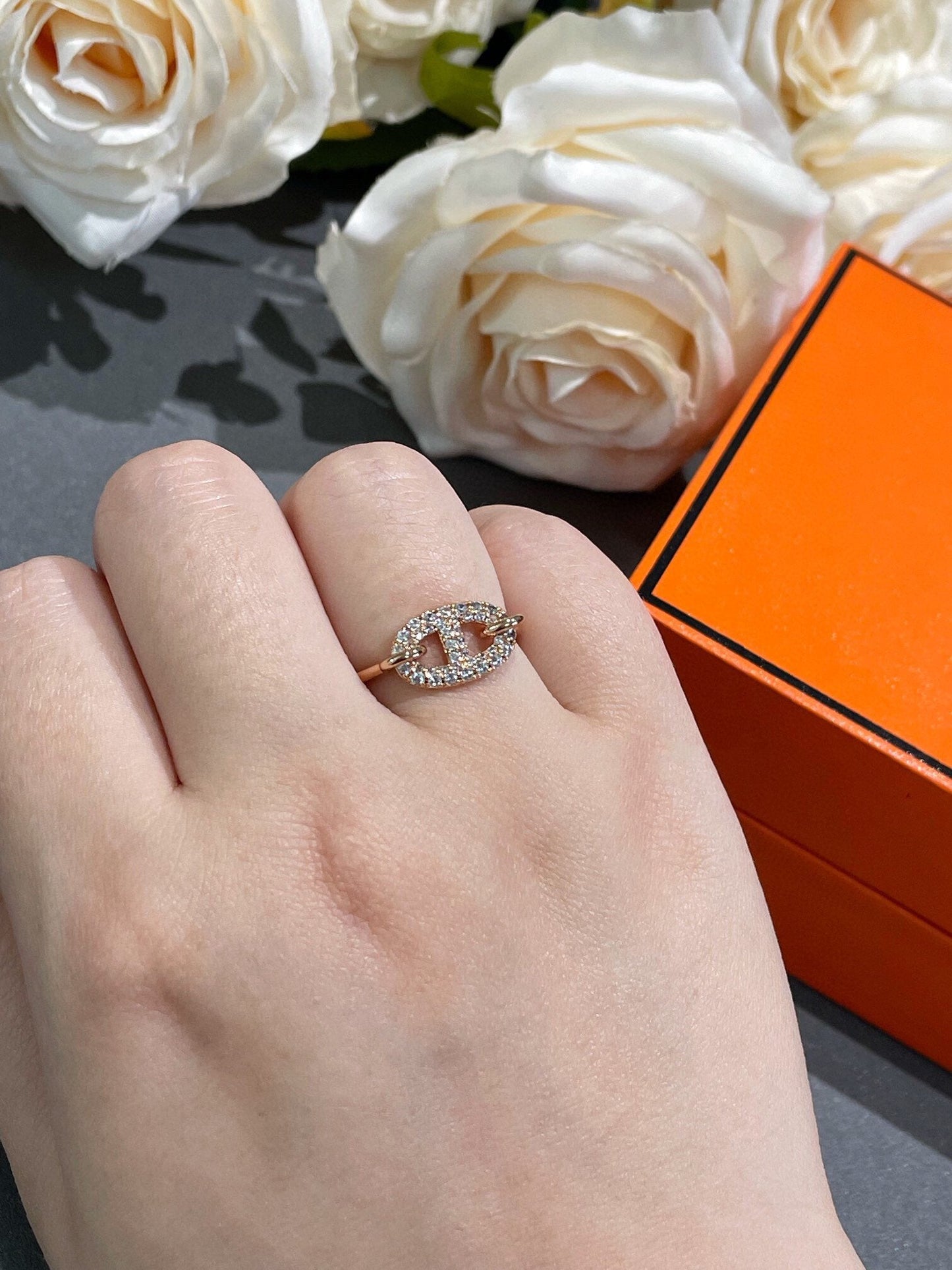 [Together Jewelry]RONDE SMALL DIAMOND RING