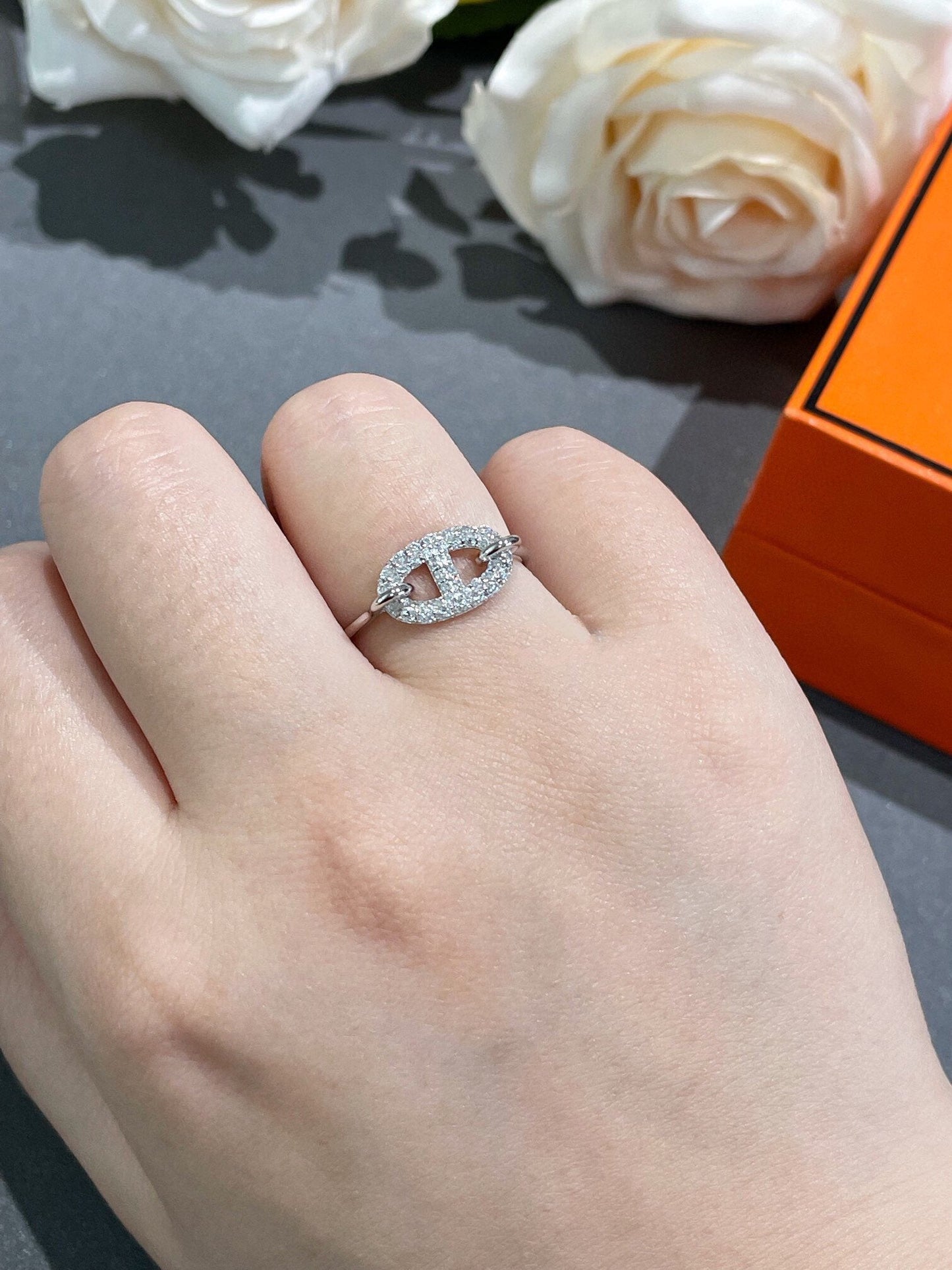 [Together Jewelry]RONDE SMALL DIAMOND RING