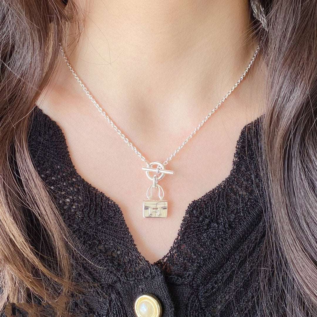 [Together Jewelry]CONSTANCE PEDANT SILVER NECKLACE