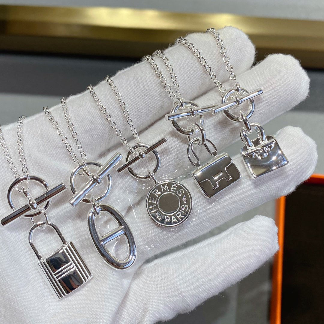 [Together Jewelry]CONSTANCE PEDANT SILVER NECKLACE
