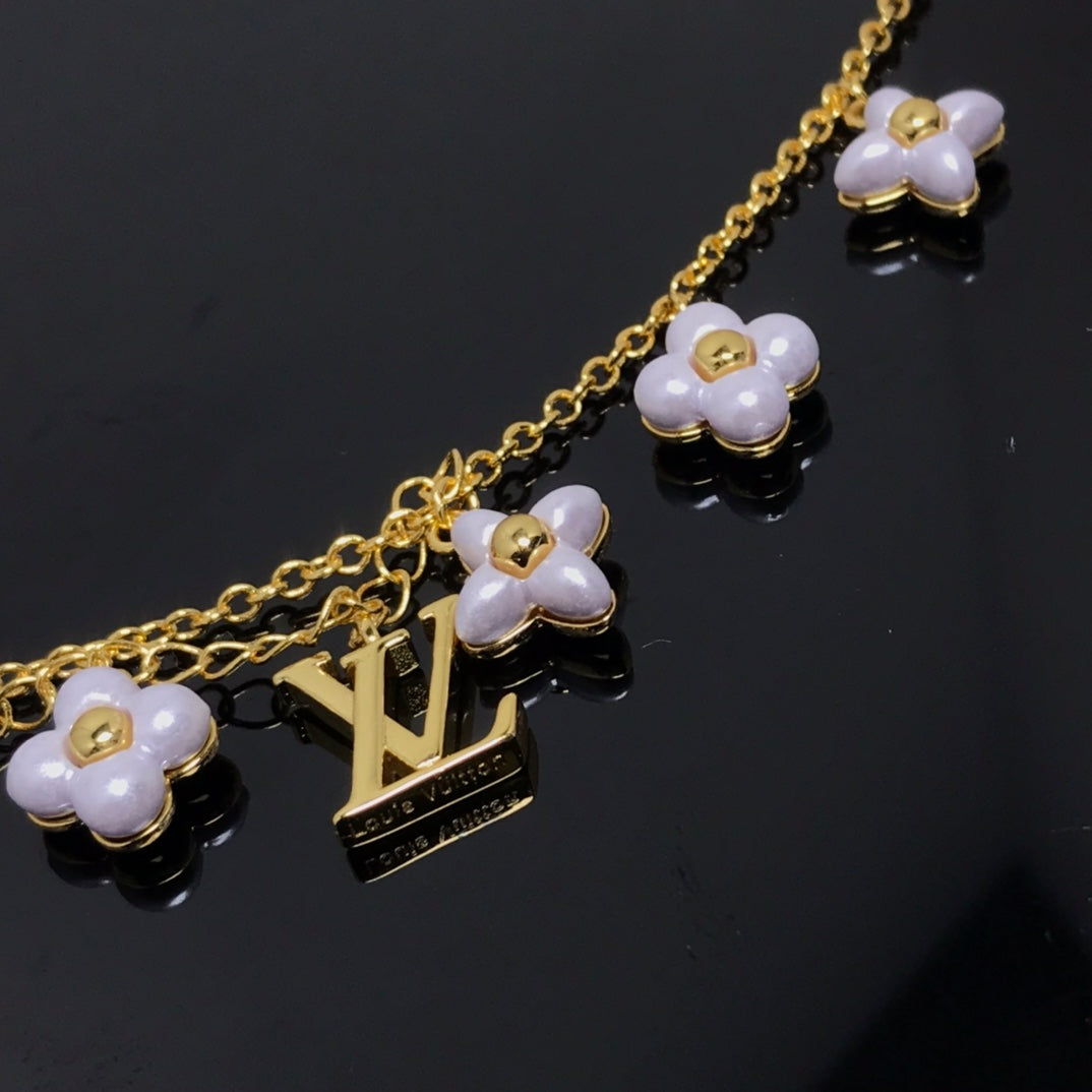 [Together Jewelry]LOGO 6 MOTIF STAR AND SUN GOLD BRACELET
