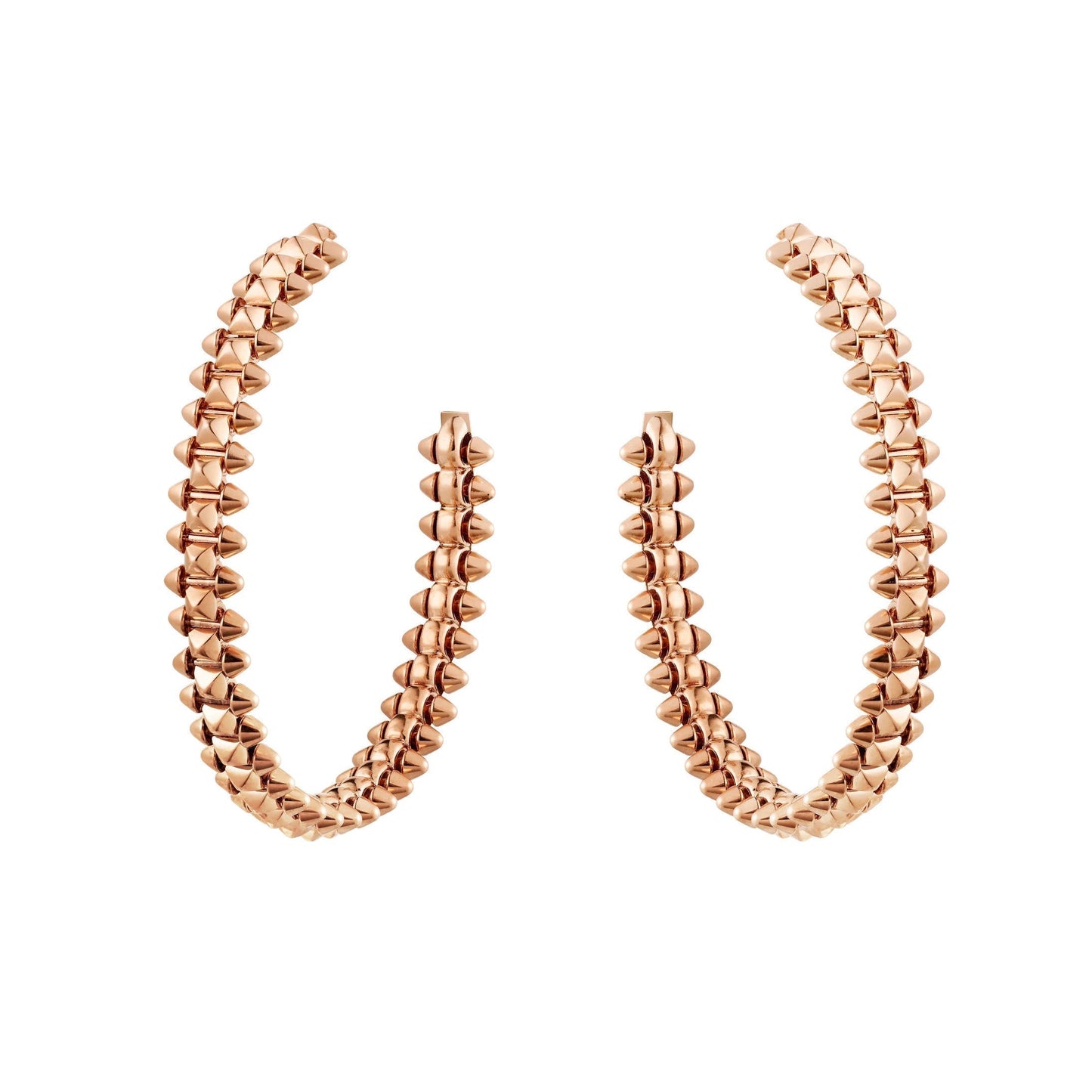[Together Jewelry]CLASH LARGE HOOP EARRINGS