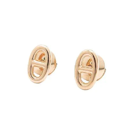[Together Jewelry]CHAINE SMALL EARRINGS GOLD AND SILVER