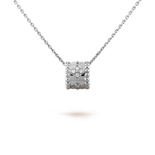 [Together]PERLEE PEDANT SIVLER DIAMOND NECKLACE