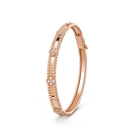 [Together]CLOVER BRACELET 4MM DIAMONDS