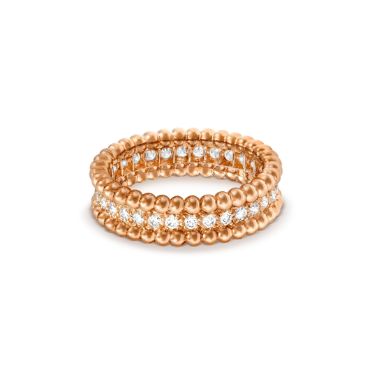 [Together]PERLEE DIAMOND ROSE GOLD RING