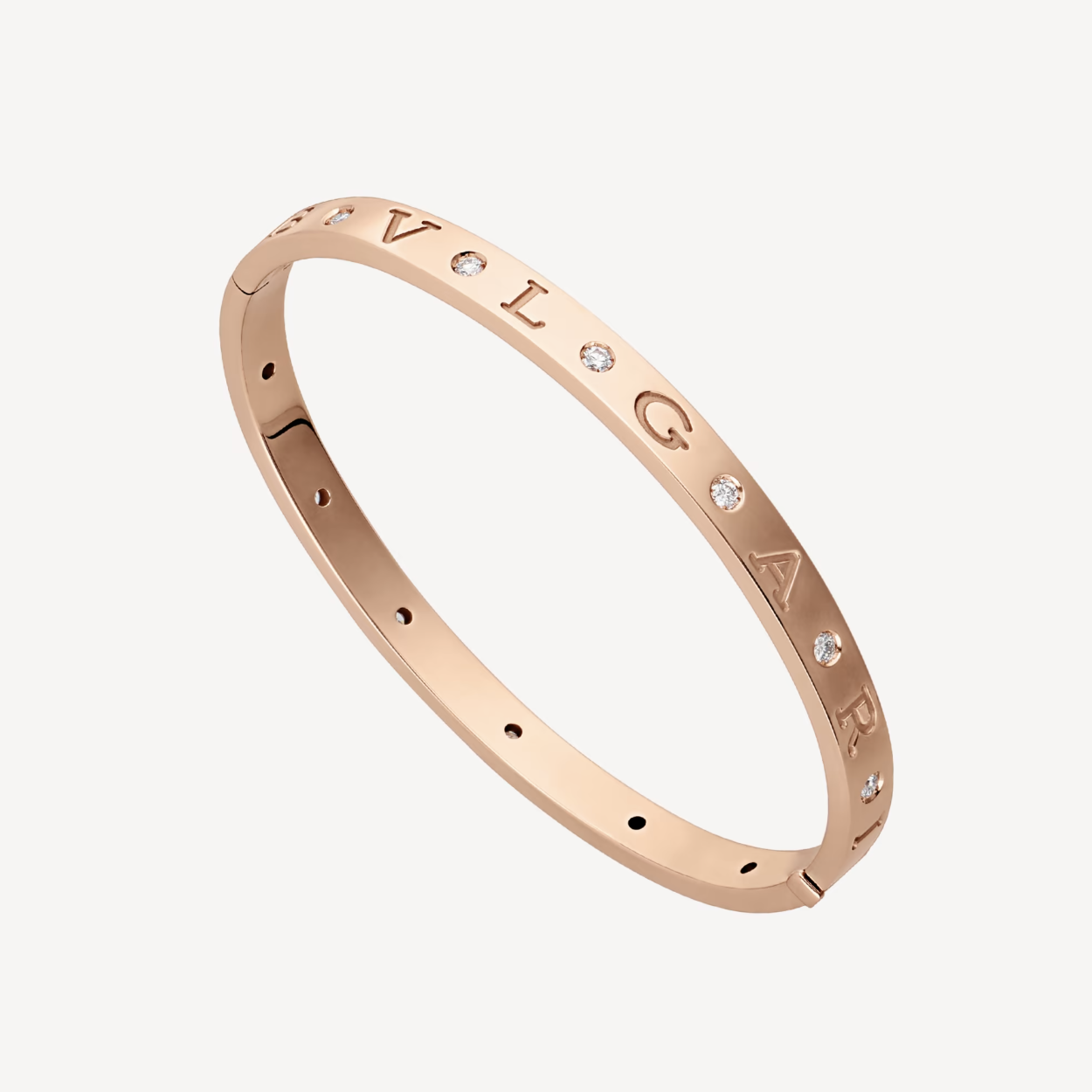 [Together Jewelry]ZERO 1 PINK GOLD 12 DIAMONDS BRACELET