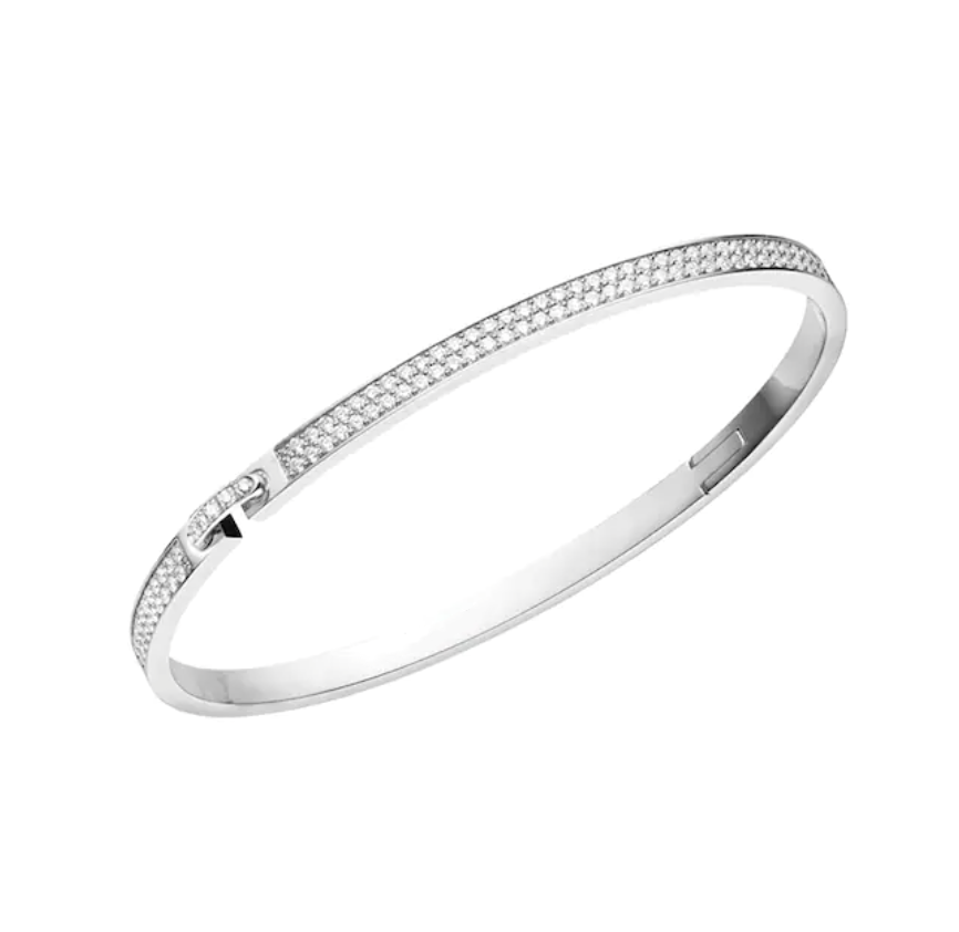 [Together Jewelry]LIENS VIDENCE DIAMOND PAVED BRACELET