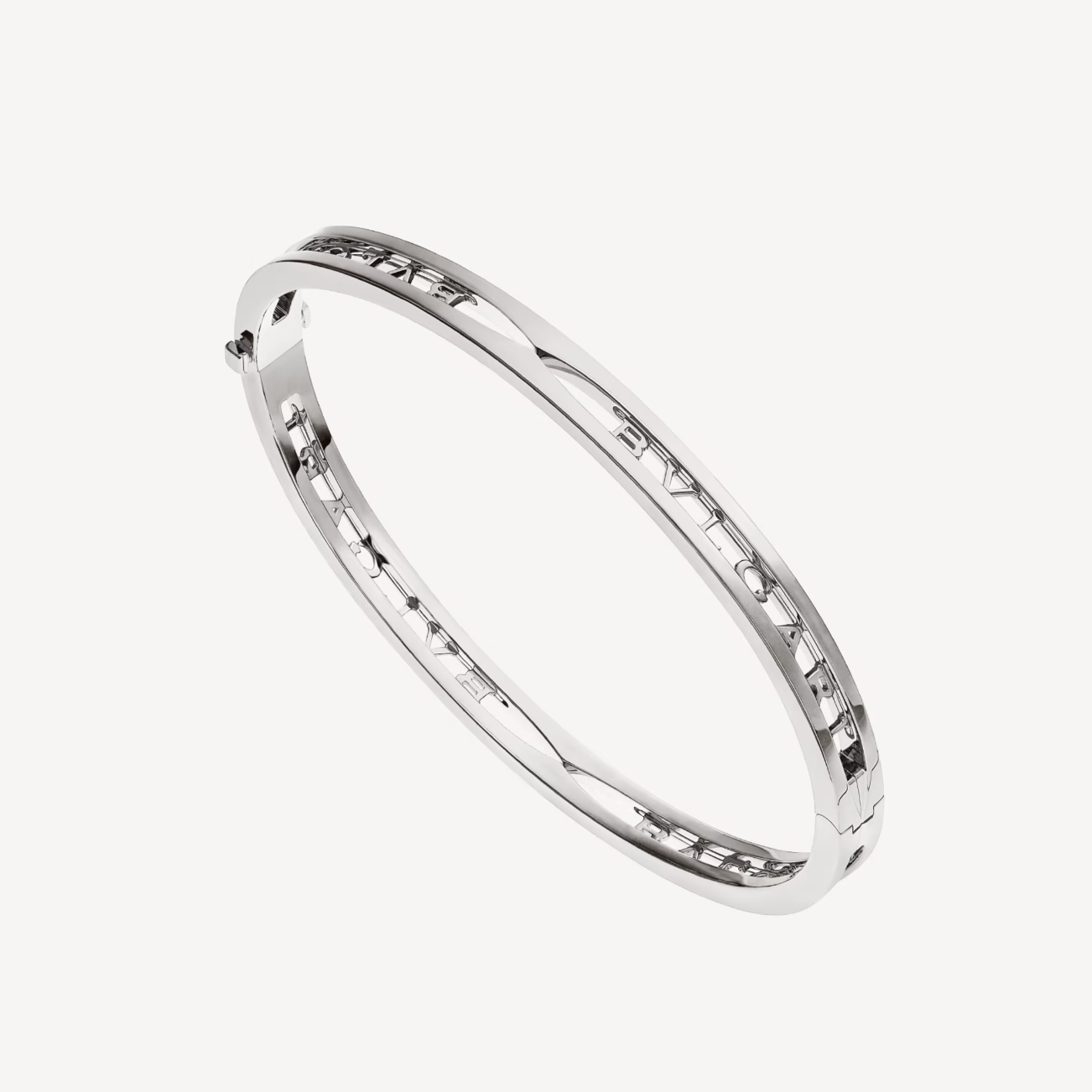 [Together Jewelry]ZERO 1 SPIRAL LOGO SILVER BRACELET
