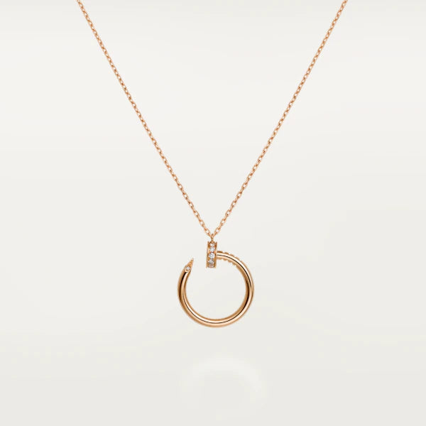 [Together Jewelry]JUSTE NECKLACE PINK GOLD