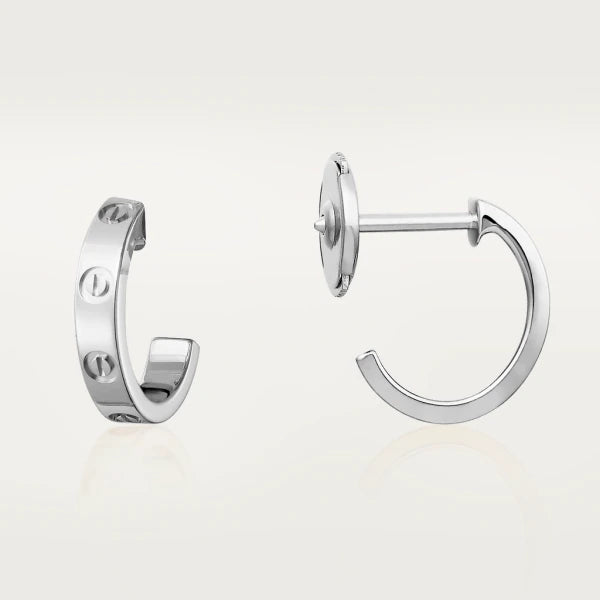 [Together Jewelry]LOVE EARRINGS 2.65MM SILVER