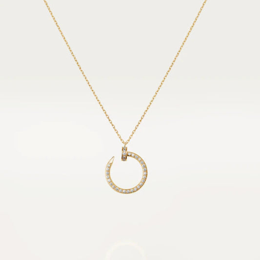 [Together Jewelry]JUSTE NECKLACE GOLD DIAMONDS