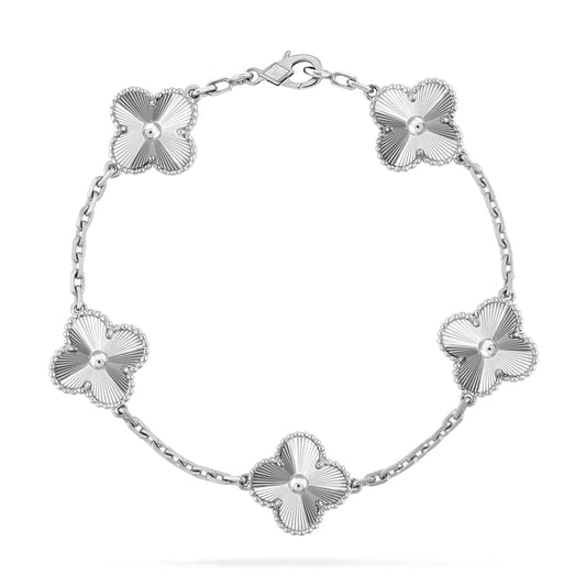 [Together]CLOVER SILVER 5 MOTIFS BRACELET