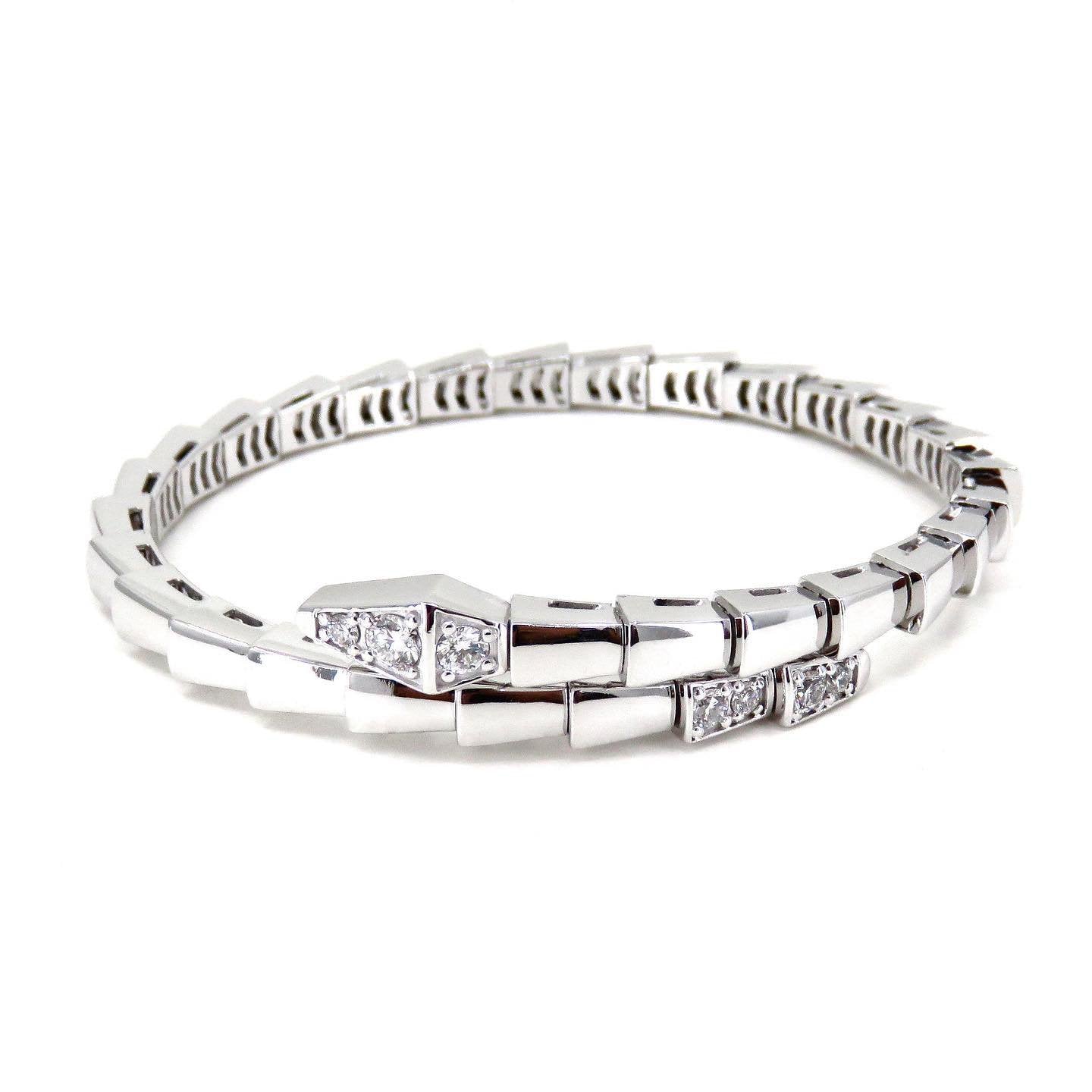 [Together Jewelry]SERPENTI BRACELET DIAMONDS SILVER