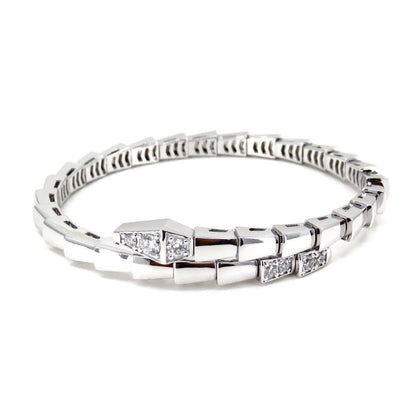 [Together Jewelry]SERPENTI BRACELET DIAMONDS SILVER