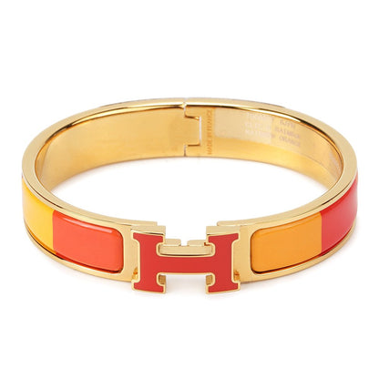 [Together Jewelry]H BRACELET ORANGE RAINBOW CERAMIC