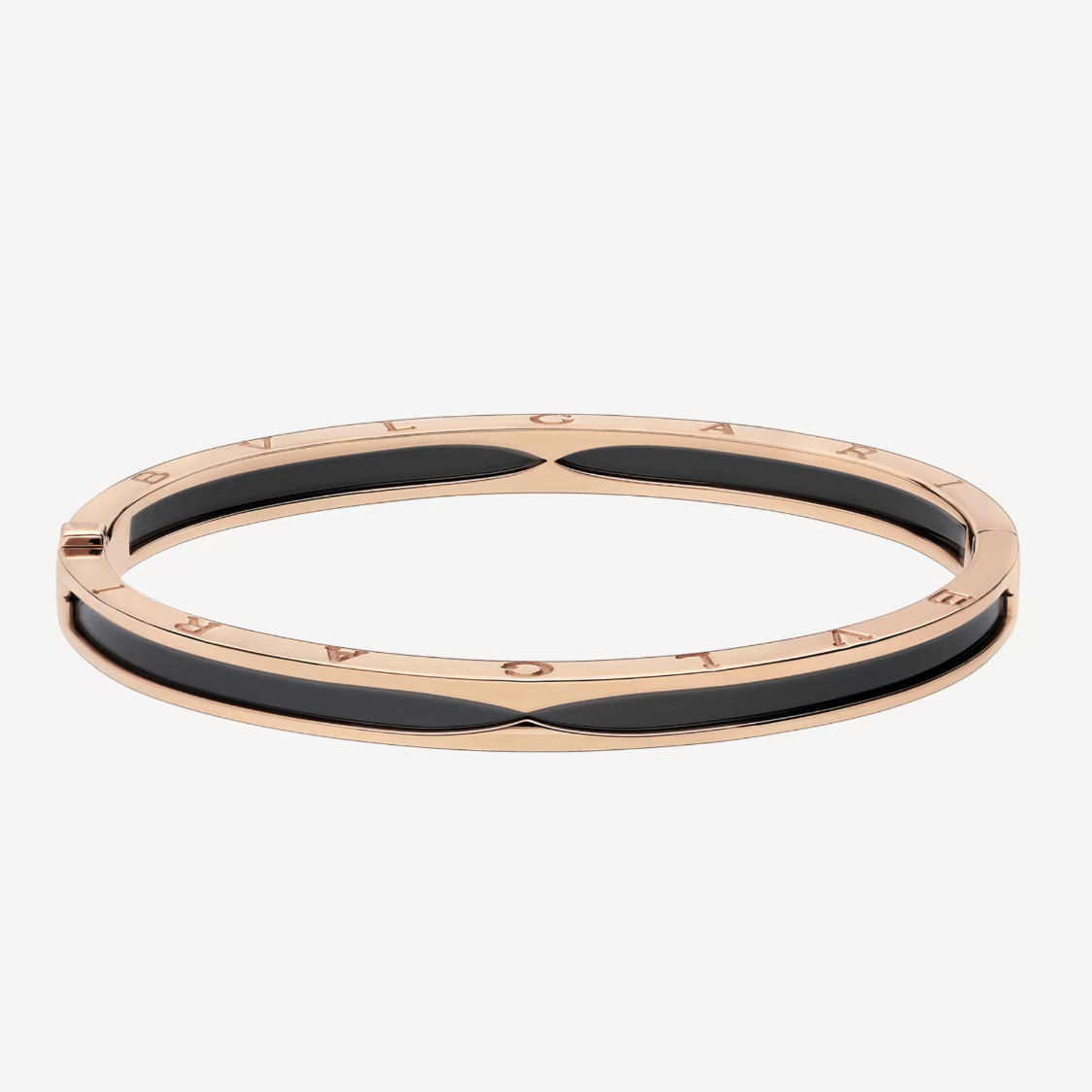 [Together Jewelry]ZERO 1 PINK GOLD WITH BLACK CERAMIC BRACELET